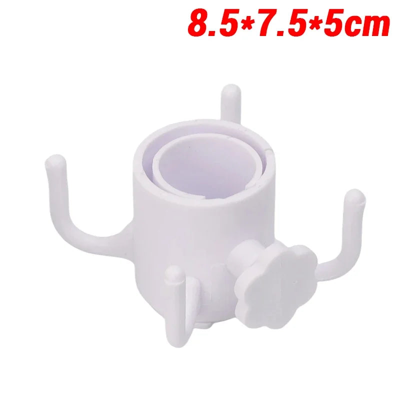 Multi-functional Space-saving Four-corner Hook Useful Umbrella Accessories Portable Outdoor Beach Umbrella Hooks Hanger 1/2pcs