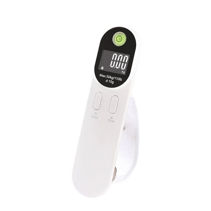 Portable Electronic Luggage Scale Dual Color Kg/Oz/Ib Mini Suitcase Scale Durable LCD Display Travel Weighing Scale Travel Use