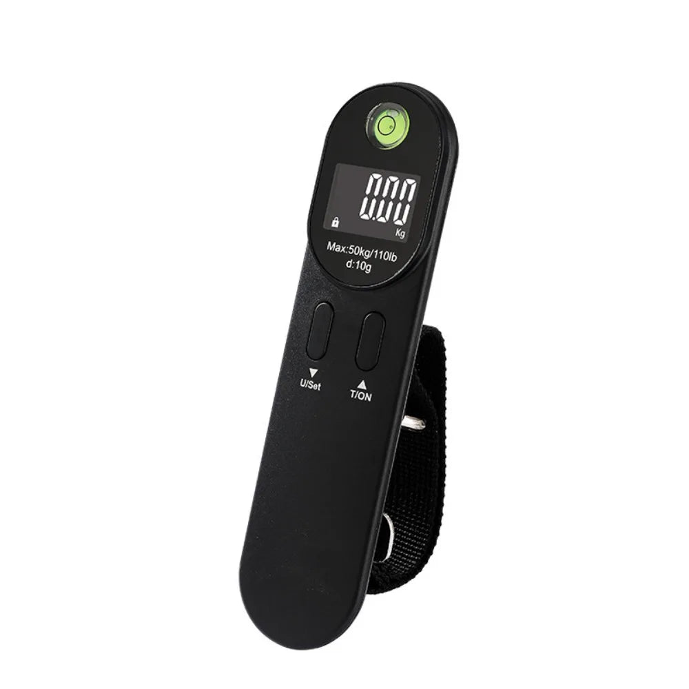 Portable Electronic Luggage Scale Dual Color Kg/Oz/Ib Mini Suitcase Scale Durable LCD Display Travel Weighing Scale Travel Use