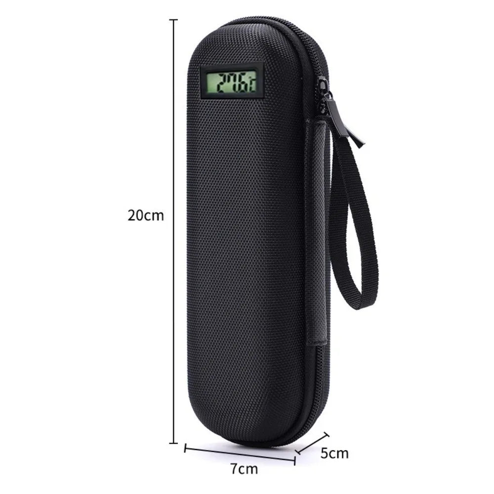 Thermometer Display Insulin Cooler Travel Case Cooling Thermal Insulated Refrigerated Medicine Organizer with Ice Pack
