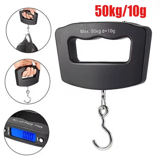 Digital Luggage Scale Electronic Portable Suitcase Travel Weighs With Backlight Electronic Travel Hanging Scales