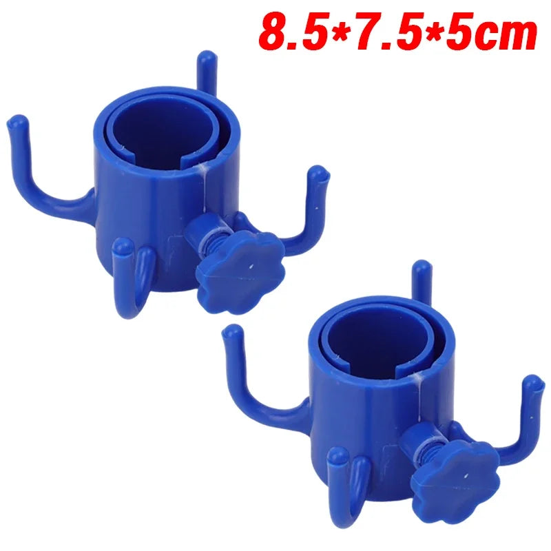 Multi-functional Space-saving Four-corner Hook Useful Umbrella Accessories Portable Outdoor Beach Umbrella Hooks Hanger 1/2pcs