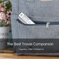 Backlight LCD Display Digital Luggage Scale Stainless Steel Cover Max 50kg Portable Hanging Scale with 1m Tape Measure